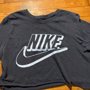 cropped Nike t-shirt